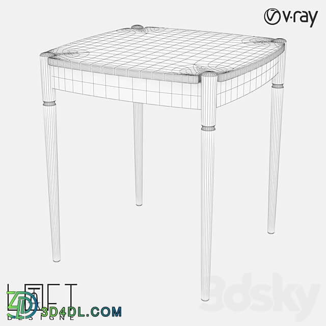 Table LoftDesigne 60962 model 3D Models