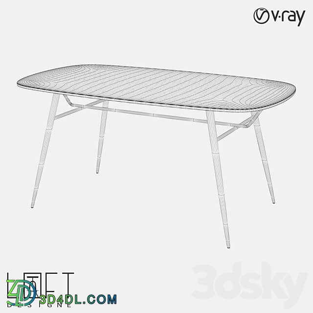 Table LoftDesigne 61027 model 3D Models