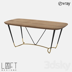 Table LoftDesigne 61550 model 3D Models 