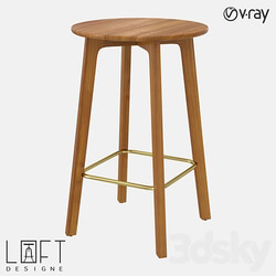 Bar table LoftDesigne 70104 model 3D Models 