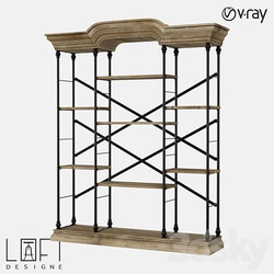 Bookcase LoftDesigne 80309 model 3D Models 