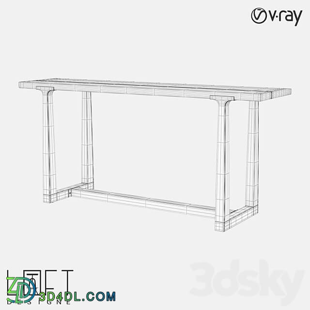 Console LoftDesigne 80313 model 3D Models