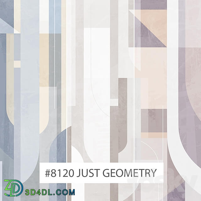 Creativille wallpapers 8120 Just Geometry 3D Models