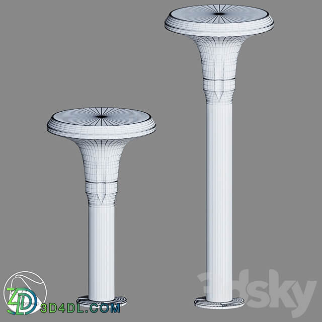 LampsShop.com UL7007 Street Light 3D Models