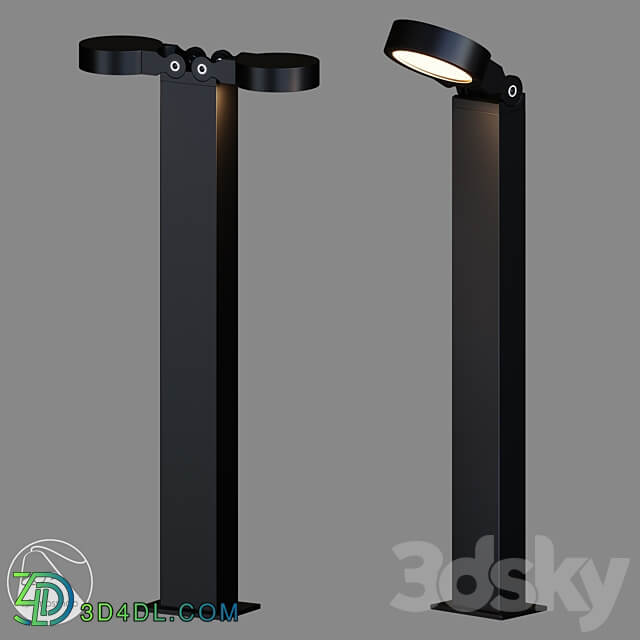 LampsShop.com UL7002 Street Light 3D Models