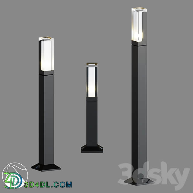 LampsShop.com UL7010 Street Light 3D Models