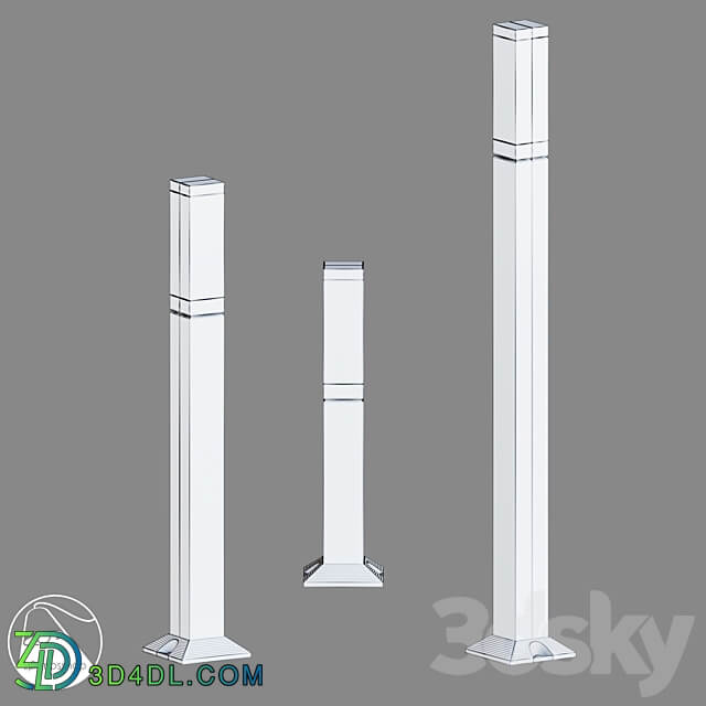 LampsShop.com UL7010 Street Light 3D Models