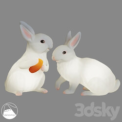 LampsShop.com UL7015a Street Light Rabbit 3D Models 