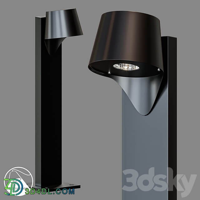 LampsShop.com UL7009 Street Light 3D Models