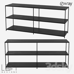 Bookcase LoftDesigne 81514 model 3D Models 