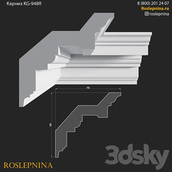 Cornice KG 948R from RosLepnina 3D Models 