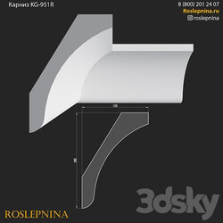 Cornice KG 951R from RosLepnina 3D Models 