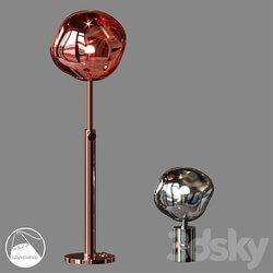 LampsShop.com T6022 Floor Lamp OPAL 3D Models 