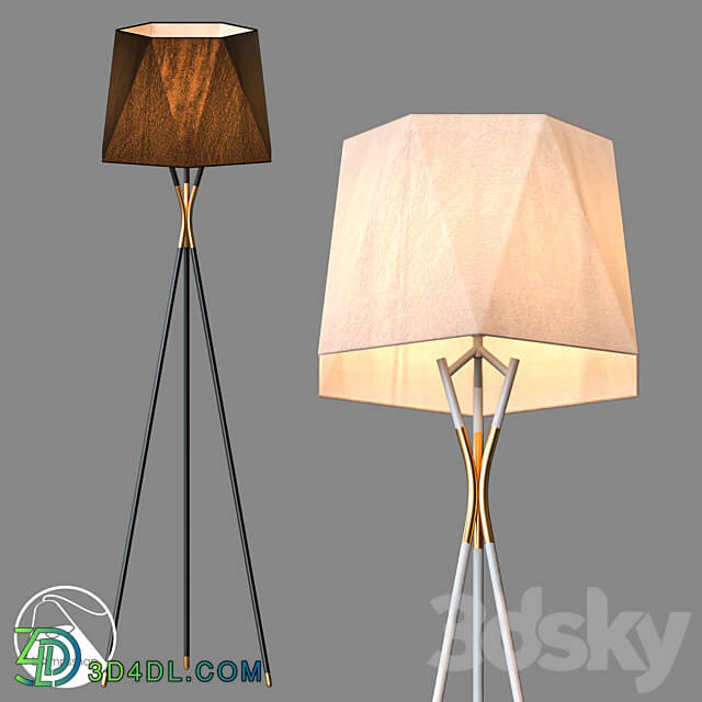 LampsShop.com T6067 Floor Lamp Esanone 3D Models