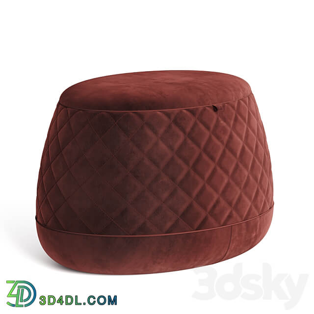 STORE 54 Ottoman BonBon Vin 3D Models