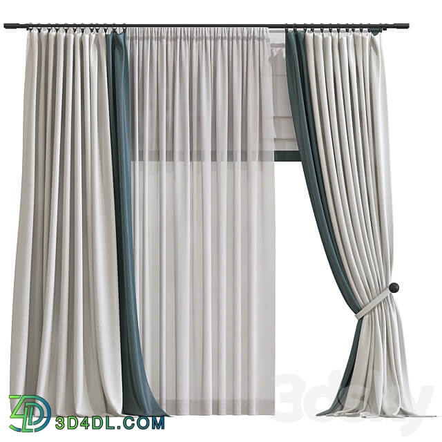 Curtain 989 3D Models