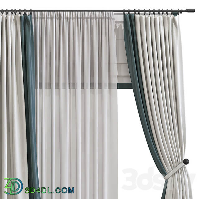 Curtain 989 3D Models