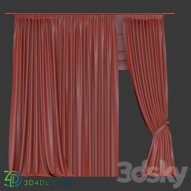 Curtain 989 3D Models