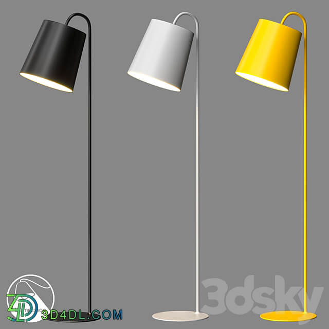 LampsShop.com T6042 Floor Lamp Banshee 3D Models