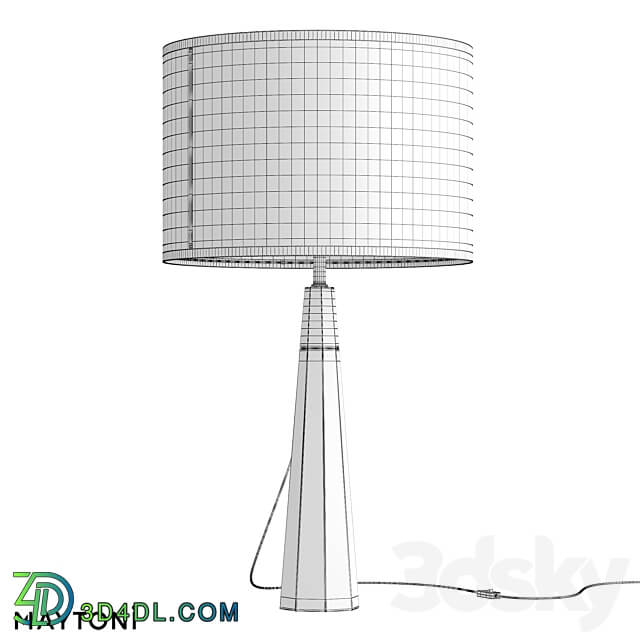 Table lamp Z030TL 01BS2 3D Models