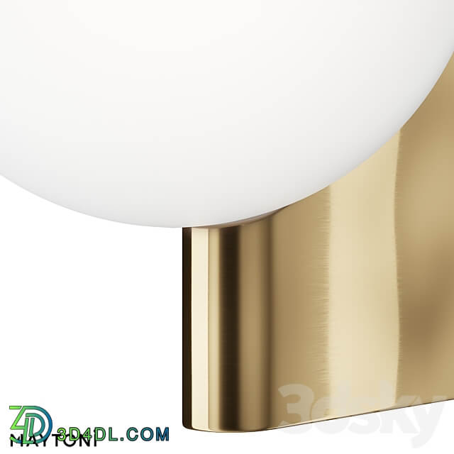 Wall lamp sconce MOD324WL 01B MOD324WL 01BS MOD324WL 01CH 3D Models