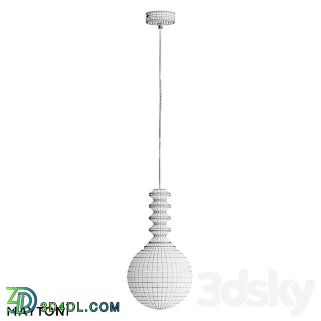 Pendant lamp P150PL 01BG Pendant light 3D Models