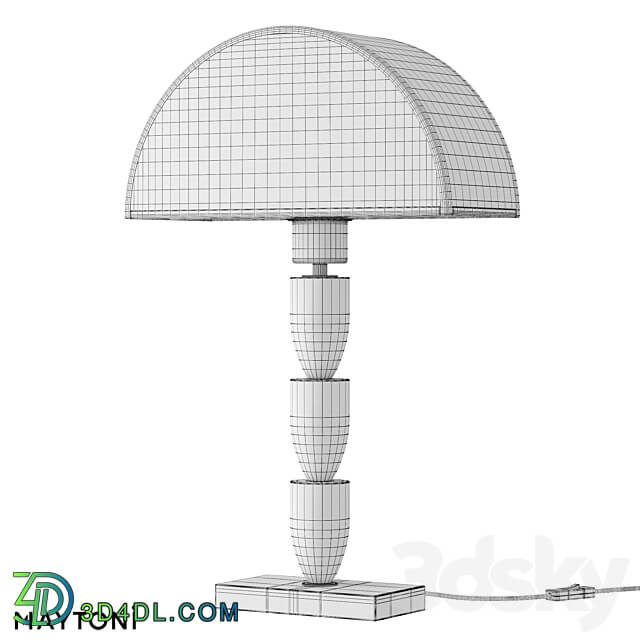 Table lamp Z034TL 01BZ 3D Models