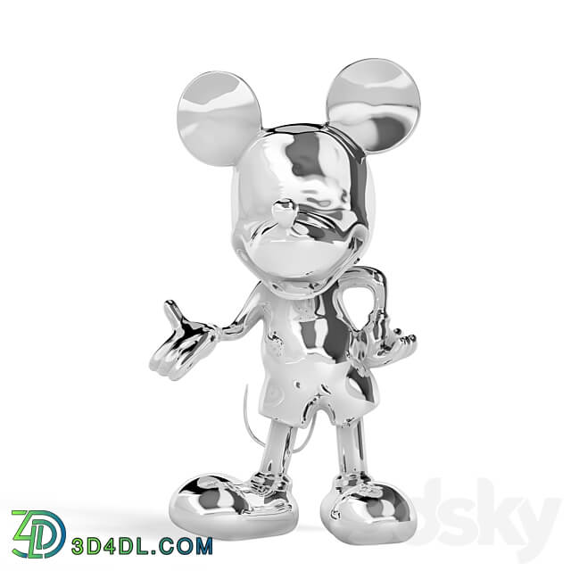 STORE 54 DECOR Sculpture Mickey say hi 3D Models