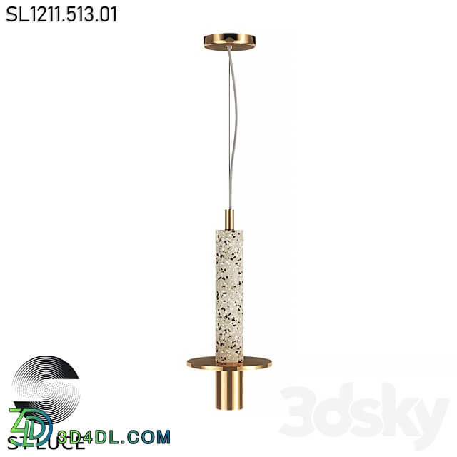 SL1211.513.01 Pendant ST Luce Golden OM Pendant light 3D Models