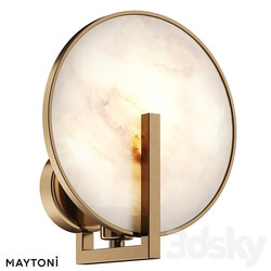 Wall lamp sconce Marmo MOD099WL 01G2 3D Models 