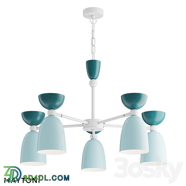 Pendant lamp MOD113PL 05BL Pendant light 3D Models