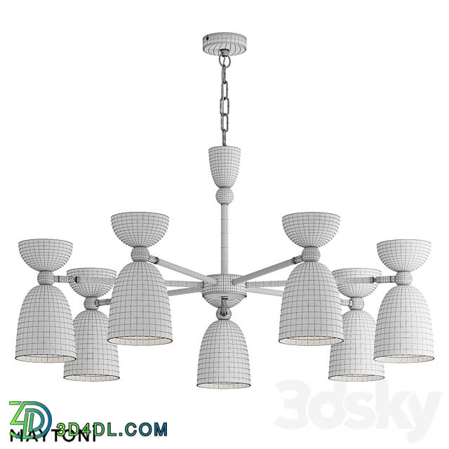Pendant lamp MOD113PL 07BL Pendant light 3D Models