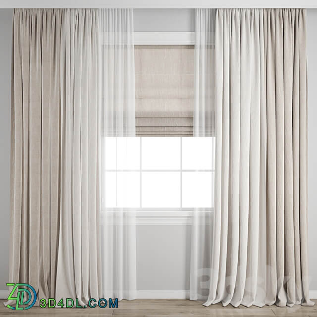 Curtain 490 3D Models