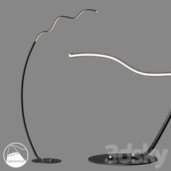 LampsShop.com T6041 Floor Lamp Vague 3D Models 