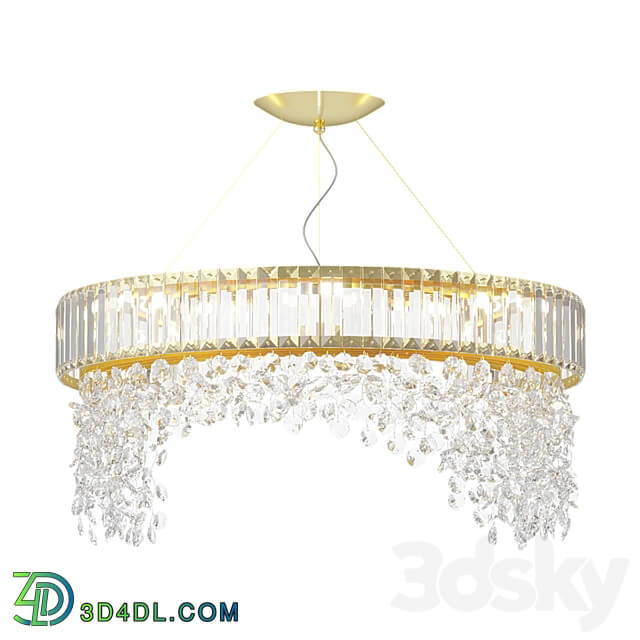 Hanging chandelier Patrizia Volpato Diadema 9260 S70 Pendant light 3D Models