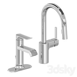 Moen bathroom kitchen faucet tap 3D Models 