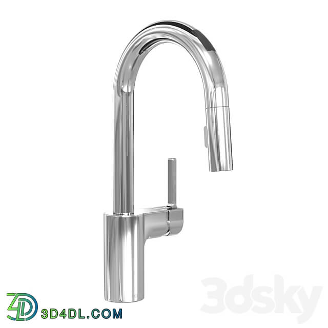 Moen bathroom kitchen faucet tap 3D Models