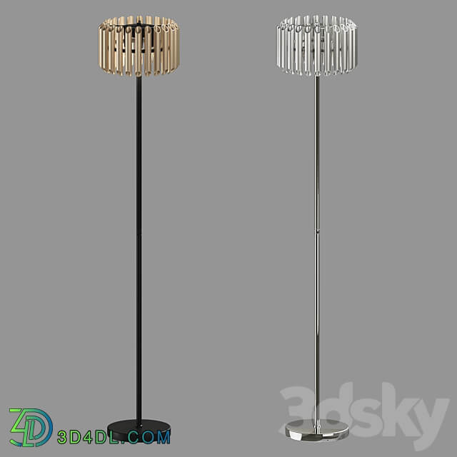 OM Floor lamp Bogates 01106 4 and 01107 4 Castellie 3D Models