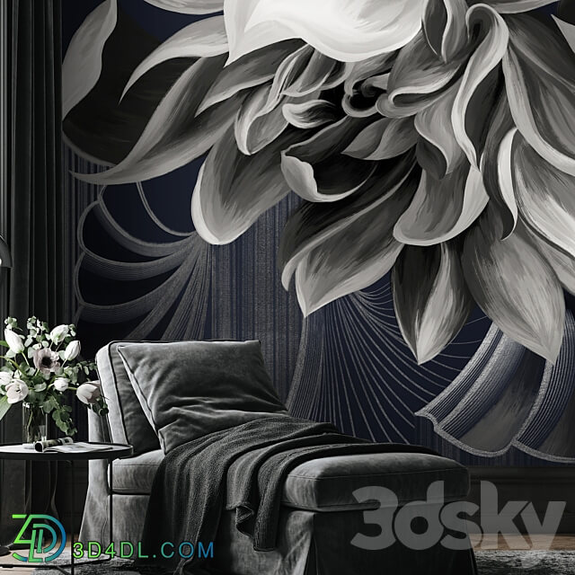 Designer wallpapers SOLO 22 pack 2 3D Models