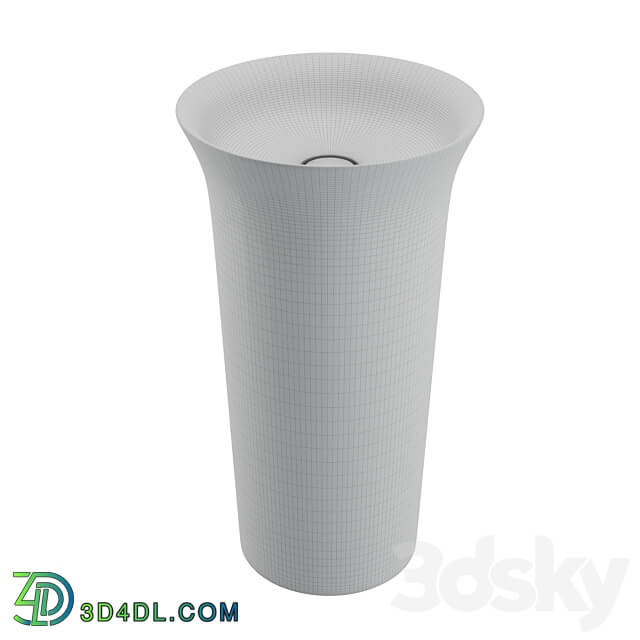 OM Duravit White Tulip 3D Models