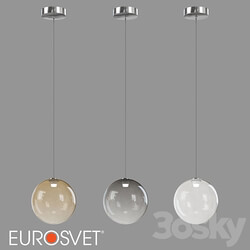 OM Pendant LED luminaire Eurosvet 50230 1 and 50231 1 LED Wonder Pendant light 3D Models 