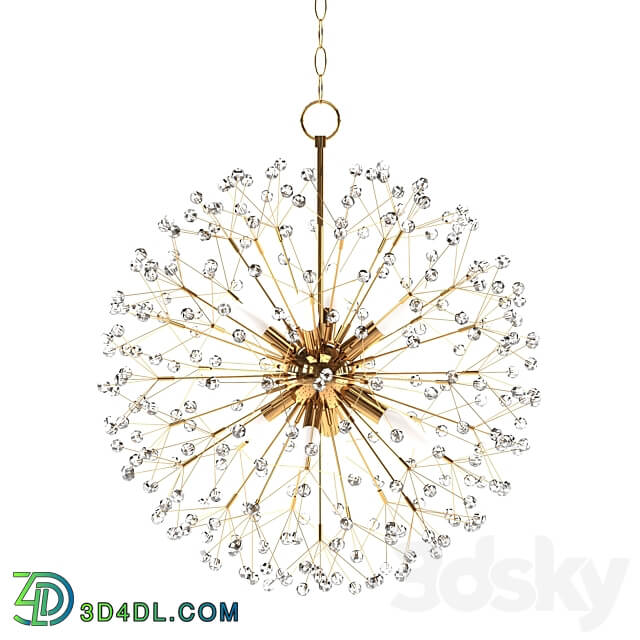 DUNKIRK by Hudson Valley OM Pendant light 3D Models