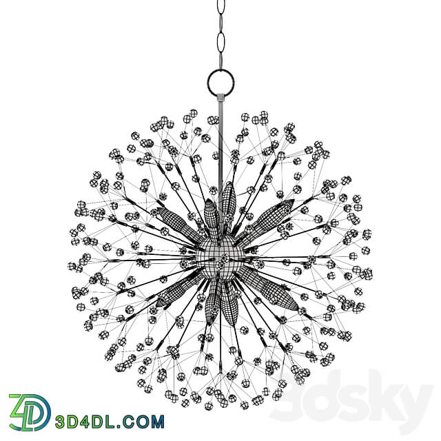 DUNKIRK by Hudson Valley OM Pendant light 3D Models