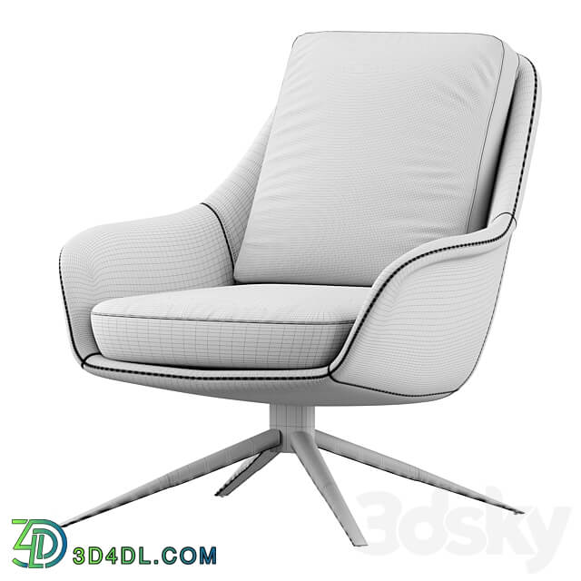 Form lounge chair 3D Models