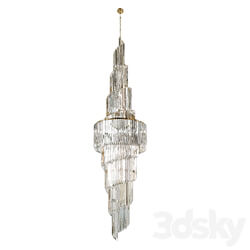 Hanging chandelier Patrizia Volpato Cristalli art. 5051 D900 H350 Pendant light 3D Models 