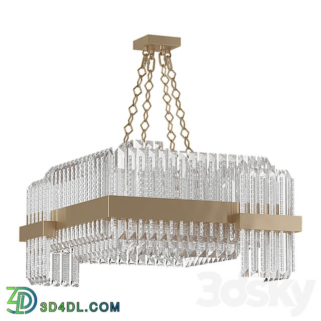 Hanging chandelier Patrizia Volpato Diamante 7150 70 Pendant light 3D Models