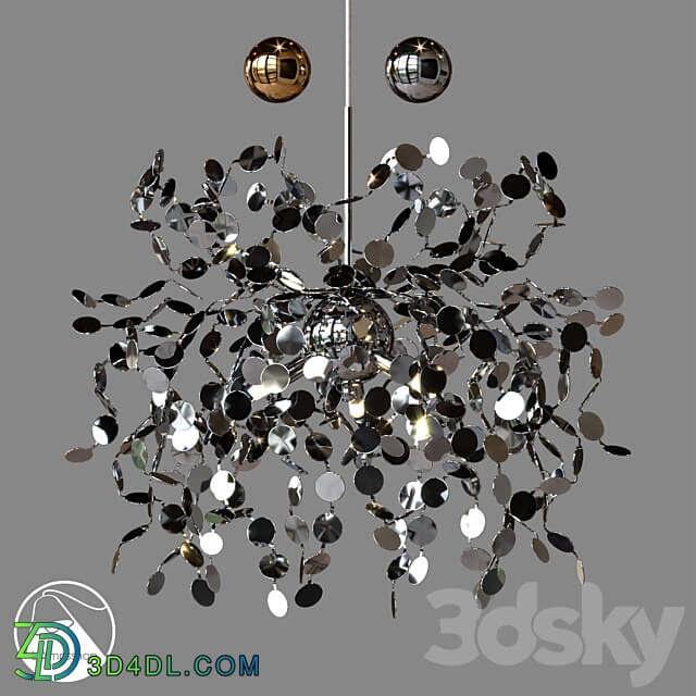 LampsShop.com L1004 Chandelier Terzana Argo Pendant light 3D Models