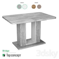 Dining table Twins 120 40 3D Models 