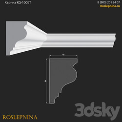 Cornice KG 100ET from RosLepnina 3D Models 