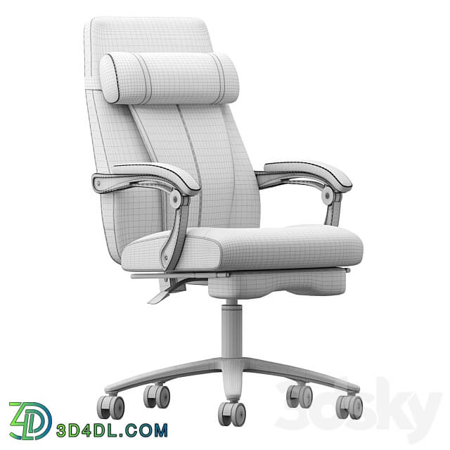 Quebec office chair 3D Models